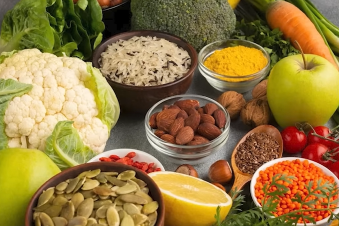 Hairfall control foods