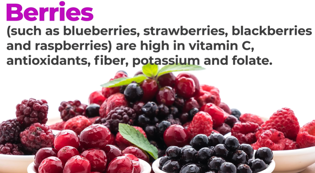 ಗರ್ಭಿಣಿ berry foods