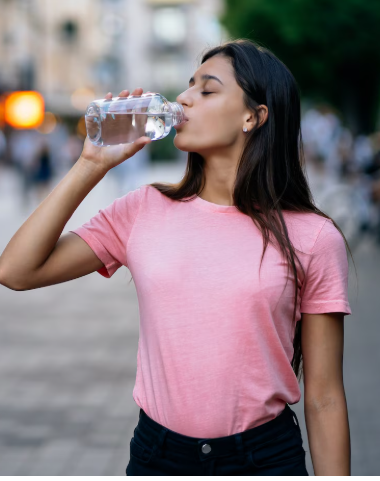To reduce Periods pain drink more water