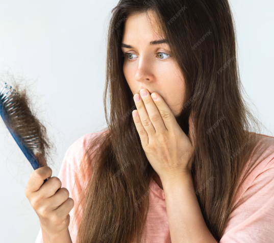 ವಿಟಮಿನ್ ಕೊರತೆಯಿಂದ ಕೂದಲು ಉದುರುವಿಕೆ.