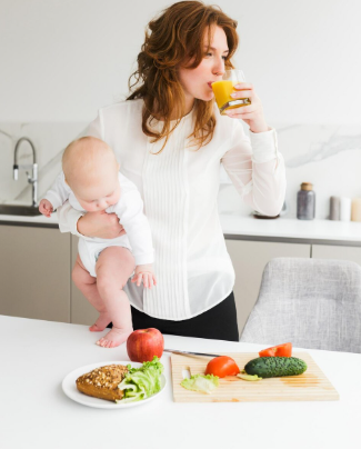 After pregnancy food