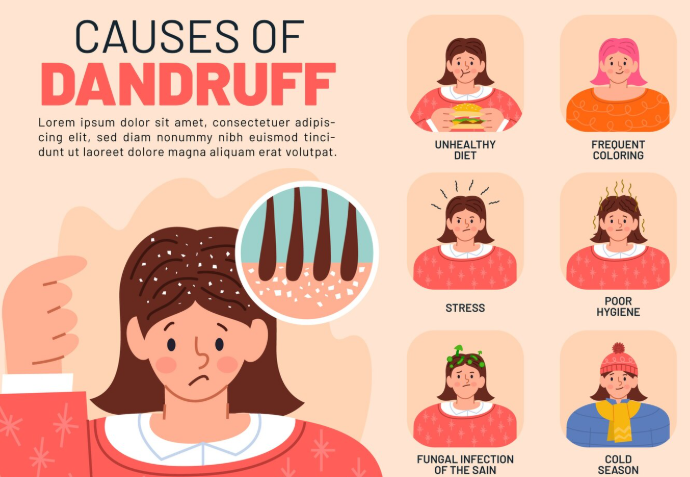 Causes of Dandruff
